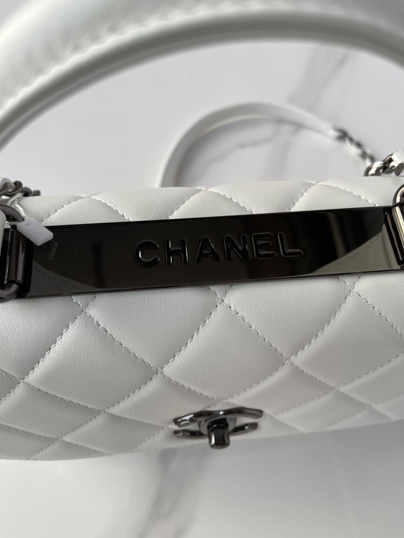 Ch**el top handle bags